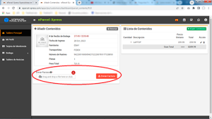 eParcel-Xpress preguntas frecuentes añadir factura comercial.